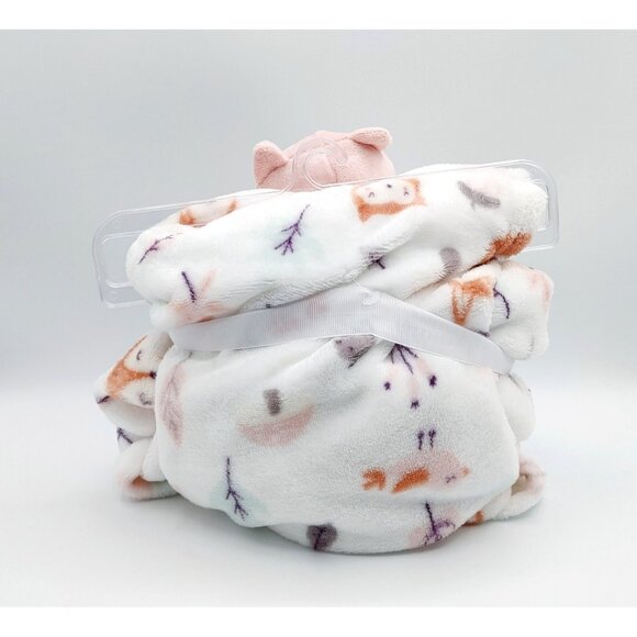 Baby's First by Nemcor Fox 2 piece Baby Set blanket & Baby Buddy - Picture 2 of 3